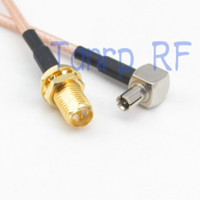 6inch RP SMA female to TS9 male right angle RF adapter connector 15CM Pigtail coaxial jumper cable RG316 extension cord
6inch RP SMA female to TS9 male right angle RF adapter connector 15CM Pigtail coaxial jumper cable RG316 extension cord