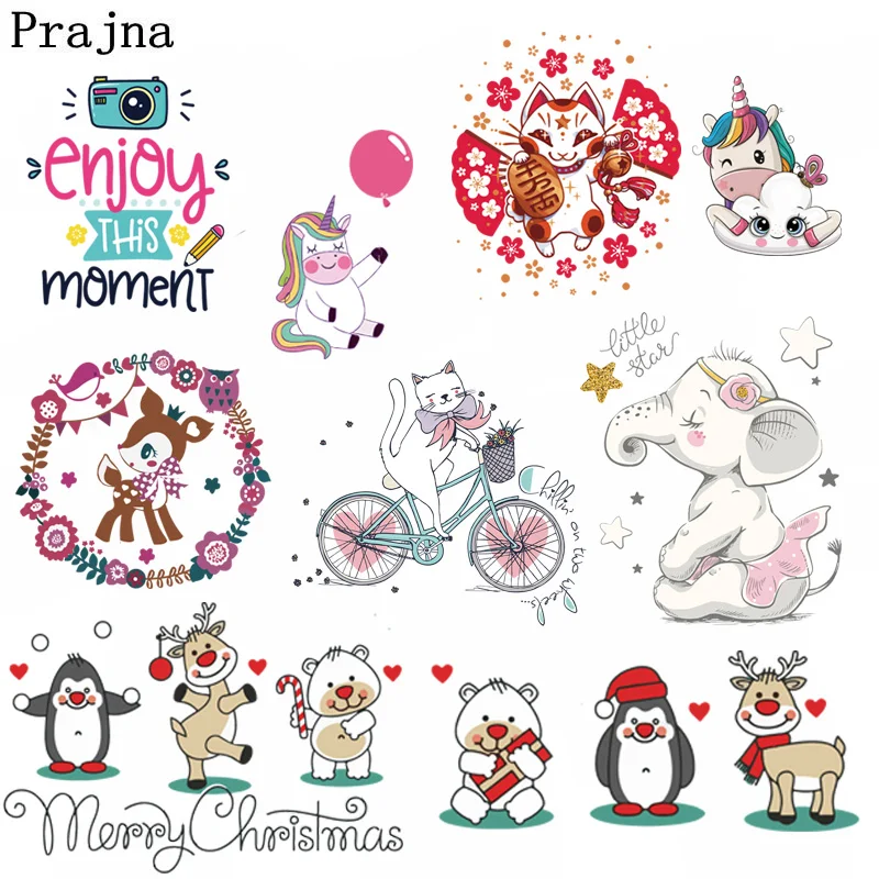 Prajna Anime Unicorn Fortune Cat Heat Transfer Vinyl For Kids Jacket Clothes Cartoon Deer Iron On Transfers Patches DIY Decor F
Prajna Anime Unicorn Fortune Cat Heat Transfer Vinyl For Kids Jacket Clothes Cartoon Deer Iron On Transfers Patches DIY Decor F