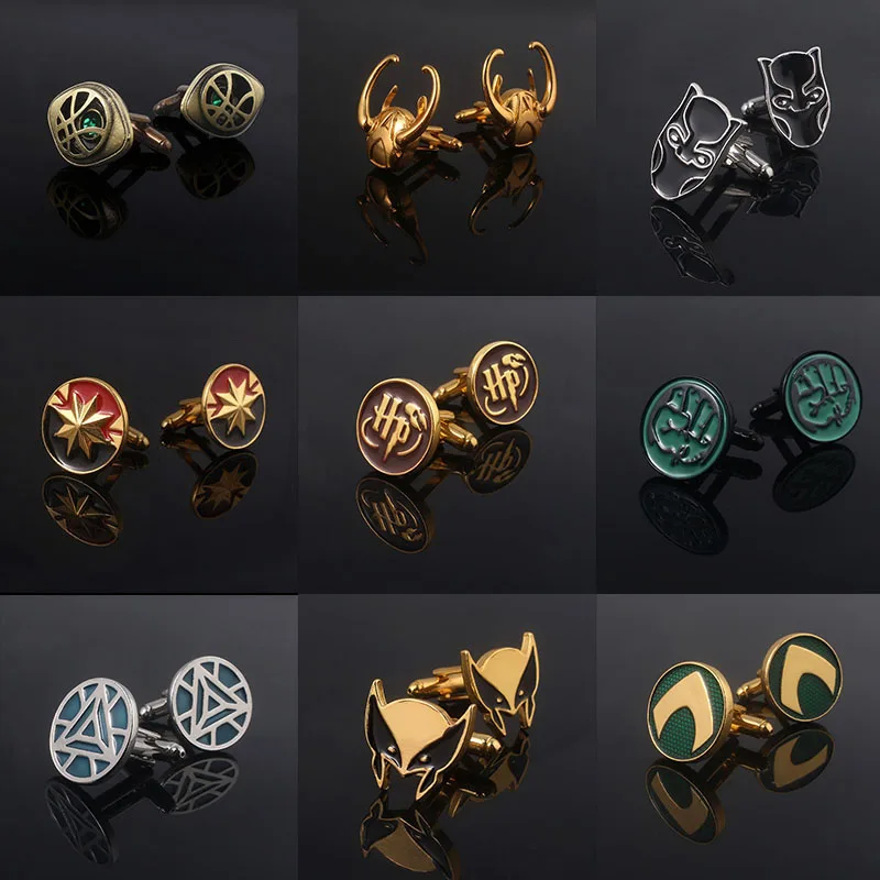 Marvel Avengers Logo Cufflinks High Quality Thanos Infinity Gauntlet Cufflinks For Mens Cuff Buttons Fashion Cuff Links Wedding
Marvel Avengers Logo Cufflinks High Quality Thanos Infinity Gauntlet Cufflinks For Mens Cuff Buttons Fashion Cuff Links Wedding