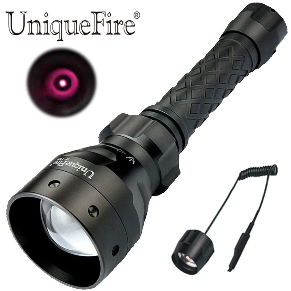 UniqueFire 1405 T67 IR 850nm инфракрасный свет светодиодный фонарик ночного видения