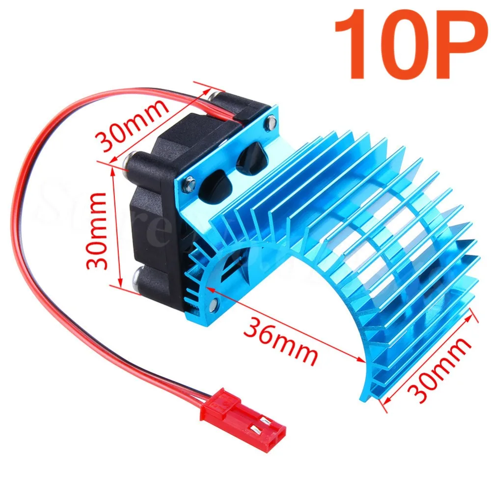 Wholesale 10Pcs/Lot Brushless Electric Engine Motor Heatsink Proof Cover Heat Sink Cooling Fan for 540 550 Size For RC Car
Wholesale 10Pcs/Lot Brushless Electric Engine Motor Heatsink Proof Cover Heat Sink Cooling Fan for 540 550 Size For RC Car