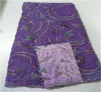 Purple Characteristic Beads Lace Fabric 2019 New Design Mesh Net African Lace Fabric Fancy Design Nigerian Lace Fabrics(CD-5-19
Purple Characteristic Beads Lace Fabric 2019 New Design Mesh Net African Lace Fabric Fancy Design Nigerian Lace Fabrics(CD-5-19