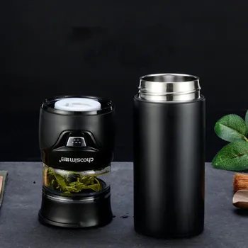 New Business Tea Separation Insulation Bottle Portable Men Stainless Steel Thermos Bottle With Fiter Thermo Mug Vacuum Flasks
New Business Tea Separation Insulation Bottle Portable Men Stainless Steel Thermos Bottle With Fiter Thermo Mug Vacuum Flasks