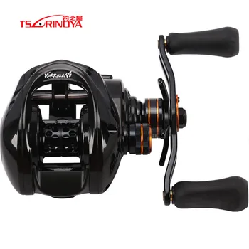 TSURINOYA HE-150 Baitcasting Reel 6+1BB 6.6:1 Right or Left Handle Bait Casting Fishing Reel Deep Spool Sea Carp Fishing Tackle
TSURINOYA HE-150 Baitcasting Reel 6+1BB 6.6:1 Right or Left Handle Bait Casting Fishing Reel Deep Spool Sea Carp Fishing Tackle