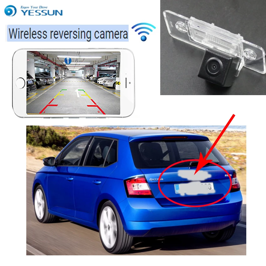 YESSUN For Skoda Fabia Mk3 (NJ) 2015~2016 back up Reverse Camera Auto Wireless Rear View Camera Rear View Camera Night Vision
YESSUN For Skoda Fabia Mk3 (NJ) 2015~2016 back up Reverse Camera Auto Wireless Rear View Camera Rear View Camera Night Vision