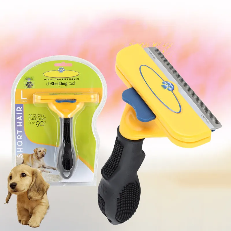 Pet Dog Cat Hair Removal Brush Comb Furmins Pet Grooming Tools Hair Shedding Trimmer Comb for Cats Dogs