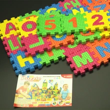 36pcs a lot Spanish letters toys Kids baby puzzle mats 55 * 55MM Spanish alphabet and numbers eva puzzle education
36pcs a lot Spanish letters toys Kids baby puzzle mats 55 * 55MM Spanish alphabet and numbers eva puzzle education