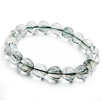 Drop Shipping Brazil Green Natural Rutilated Quartz Bracelet 11mm Stretch Clear Crystal Round Bead Bracelet Women Men
Drop Shipping Brazil Green Natural Rutilated Quartz Bracelet 11mm Stretch Clear Crystal Round Bead Bracelet Women Men
