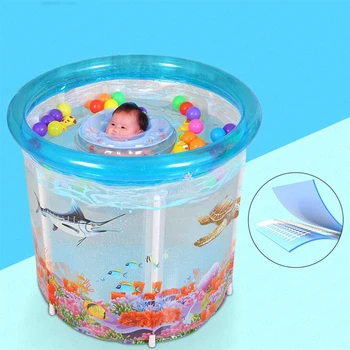Children's Pool Home Transparent Inflatable Baby Swimming Bucket Young Children Children Bath Barrel Thick Insulation
Children's Pool Home Transparent Inflatable Baby Swimming Bucket Young Children Children Bath Barrel Thick Insulation