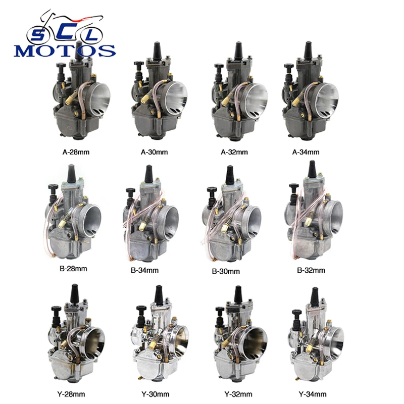 Sclmotos - 21 24 26 28 30 32 34mm Motorcycle Scooter Motocross PWK Carburetor Carb With Power Jet Fit 2T/4T Engine Power Race
Sclmotos - 21 24 26 28 30 32 34mm Motorcycle Scooter Motocross PWK Carburetor Carb With Power Jet Fit 2T/4T Engine Power Race