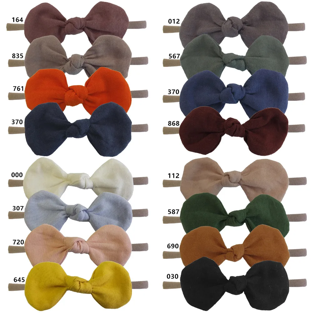 Sweet Fabric bow headbands Hair bow Hand-tied Bows Soft Nylon Hair Elastic bands Cotton fabric bow tie headband Kids headwear
Sweet Fabric bow headbands Hair bow Hand-tied Bows Soft Nylon Hair Elastic bands Cotton fabric bow tie headband Kids headwear