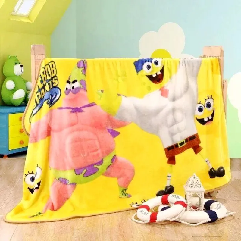 100x140cm Spongebob Patrick Star Baby Children coral fleece blanket super Soft Coral Quilt Plush Towel Air Sleep Cover bedding
100x140cm Spongebob Patrick Star Baby Children coral fleece blanket super Soft Coral Quilt Plush Towel Air Sleep Cover bedding