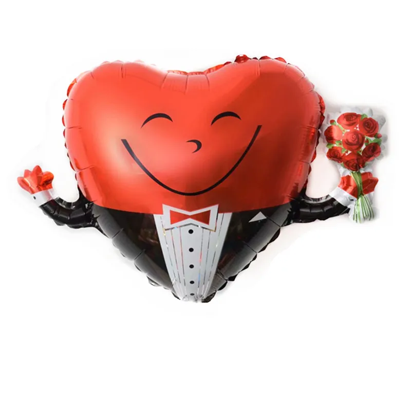 Courtship smiling face love rose groom courtship balloon wedding celebration wedding room confession decoration balloon
Courtship smiling face love rose groom courtship balloon wedding celebration wedding room confession decoration balloon