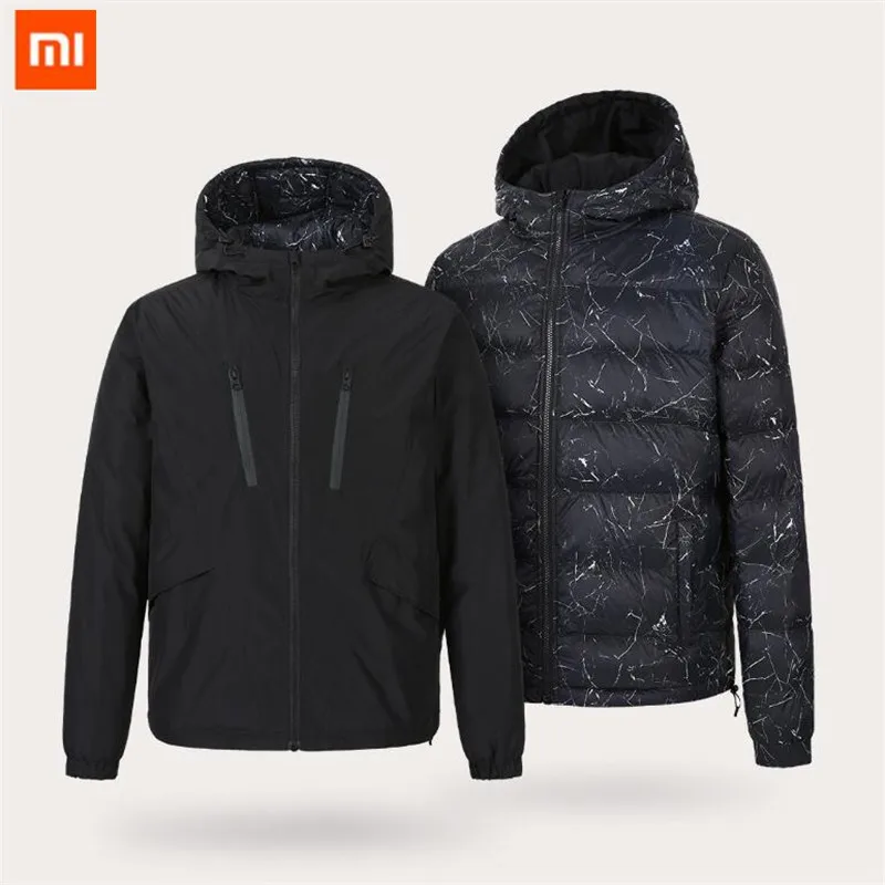 Xiaomi Uleemark men's double-faced down jacket 90% goose down waterproof zipper double-sided wearable waterproof jacket
Xiaomi Uleemark men's double-faced down jacket 90% goose down waterproof zipper double-sided wearable waterproof jacket