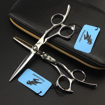 6inch Japan 440C Stainless Steel Hairdressing Straight Cutting Thinning Scissor Grooming Shear Clipper High Quality for Barber 
6inch Japan 440C Stainless Steel Hairdressing Straight Cutting Thinning Scissor Grooming Shear Clipper High Quality for Barber