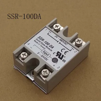 Industrial Solid State Relay SSR 100A With Protective Flag SSR-100DA 100A DC Control AC
Industrial Solid State Relay SSR 100A With Protective Flag SSR-100DA 100A DC Control AC