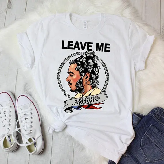 New Arrival Post Malone Cotton T-shirt Summer Short Sleeve Men/Women Malone Leave me T-Shirts Tops Euro Size Cotton Top Tees
New Arrival Post Malone Cotton T-shirt Summer Short Sleeve Men/Women Malone Leave me T-Shirts Tops Euro Size Cotton Top Tees