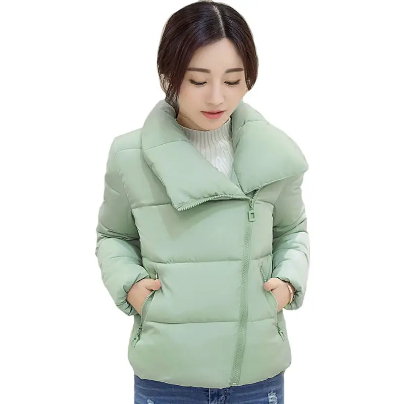 Fashion Winter Jacket Women Stand Collar Solid Color Short Female Coat Parka Outwear For Women Jaqueta Feminina Inverno C4781
Fashion Winter Jacket Women Stand Collar Solid Color Short Female Coat Parka Outwear For Women Jaqueta Feminina Inverno C4781