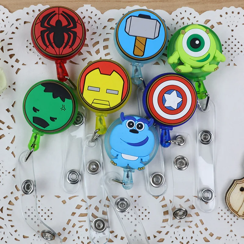 Creative Cartoon Novelty Fashion Cute Thor Spider-Man Iron Man Hulk Captain America Monster Certificate Badge Bag Clip EK
Creative Cartoon Novelty Fashion Cute Thor Spider-Man Iron Man Hulk Captain America Monster Certificate Badge Bag Clip EK