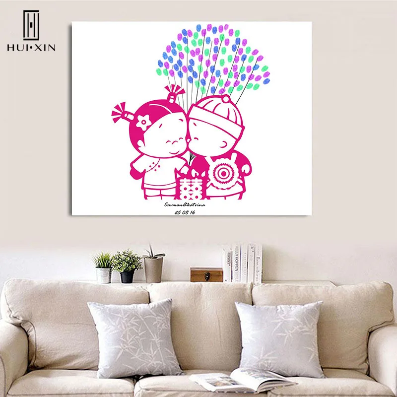 Chinese Style Interesting Wedding Guestbook Fingerprint Ancient Character Double Happiness DIY Signature Gift Party Supplies
Chinese Style Interesting Wedding Guestbook Fingerprint Ancient Character Double Happiness DIY Signature Gift Party Supplies