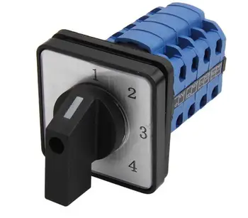 LW26-20/4 1-2-3-4 Panel Mount 20A 4 poles 4 position control motor circuit Universal changeover rotary cam switch
LW26-20/4 1-2-3-4 Panel Mount 20A 4 poles 4 position control motor circuit Universal changeover rotary cam switch