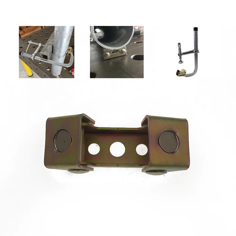Magnetic V-type Clamps V-shaped Magnetic Welding Holder Welding Fixture Adjustable Magnetic V-Pads Strong Hand Tool
Magnetic V-type Clamps V-shaped Magnetic Welding Holder Welding Fixture Adjustable Magnetic V-Pads Strong Hand Tool