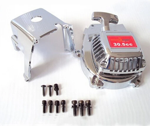 baja chrome engine cover kits for 1/5 baja 5b parts include pull starter+cylinder cover+side cover+screws
baja chrome engine cover kits for 1/5 baja 5b parts include pull starter+cylinder cover+side cover+screws