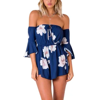 Sexy Ladies Holiday Mini Summer Beach Off Shoulder Collar Piece Siamese Printed Resort Bodysuit
Sexy Ladies Holiday Mini Summer Beach Off Shoulder Collar Piece Siamese Printed Resort Bodysuit
