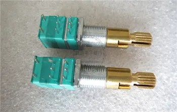Original new 100% US import D500K double band switch double axis double potentiometer handle length 30MM thread diameter 9MM
Original new 100% US import D500K double band switch double axis double potentiometer handle length 30MM thread diameter 9MM