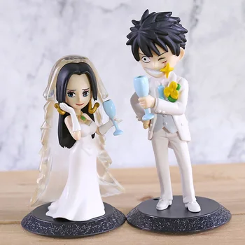 Anime One Piece Monkey D Luffy vs Boa Hancock Wedding Party Ver. PVC Figures Toys Dolls Gifts 2pcs/set
Anime One Piece Monkey D Luffy vs Boa Hancock Wedding Party Ver. PVC Figures Toys Dolls Gifts 2pcs/set