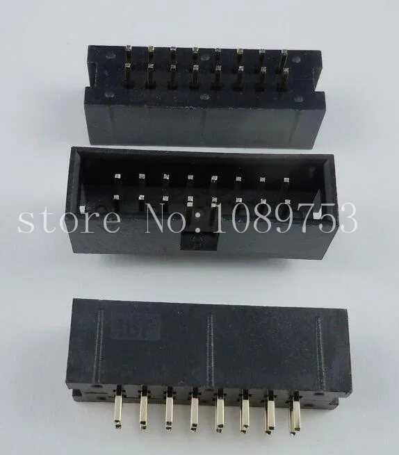 50 шт. IDC Box header DC3 DC3-16P 2x8 16 контактов 16P 2 54 мм шаг | Обустройство дома