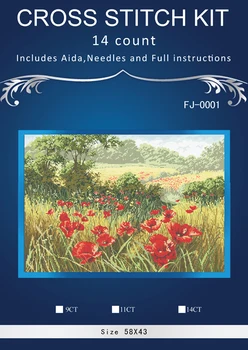 Top Quality Lovely Counted Cross Stitch Kit Dimensions poppies field 02 Similar dmc threads
Top Quality Lovely Counted Cross Stitch Kit Dimensions poppies field 02 Similar dmc threads