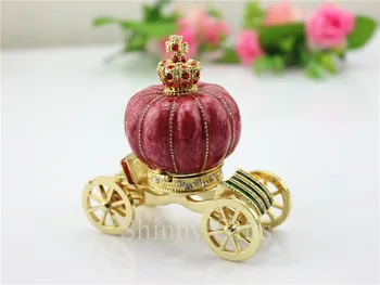 Lady's Favor New Carriage Jewelry Trinket Box Figurine Cinderella Pumpkin Carriage Hinged Collectible Keepsake Trinket Box
Lady's Favor New Carriage Jewelry Trinket Box Figurine Cinderella Pumpkin Carriage Hinged Collectible Keepsake Trinket Box