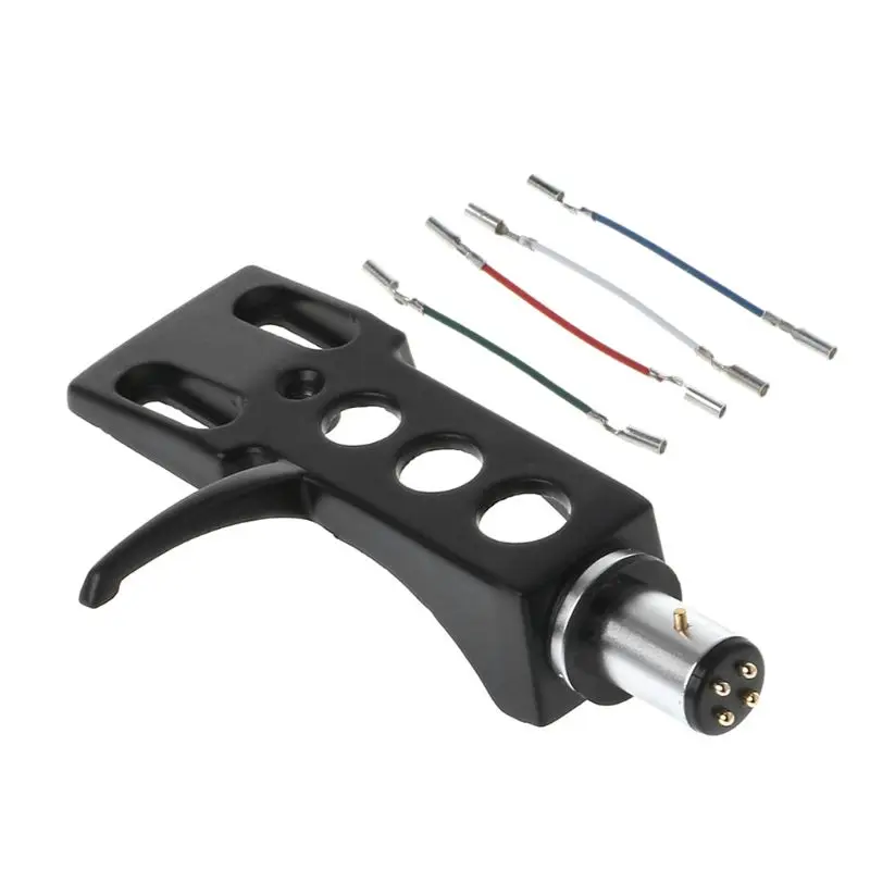 Turntable Headshell Mount Universal LP Phono Cartridge Replacement Phonograph Head Holder Stylus Lead Wire
Turntable Headshell Mount Universal LP Phono Cartridge Replacement Phonograph Head Holder Stylus Lead Wire