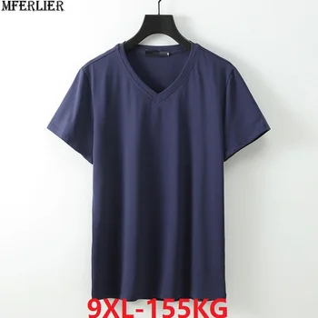 Summer Men T-shirt v-neck cotton tops tees Short Sleeve t shirt plus size big oversize 7XL 8XL 9XL 58 60 62 64 blue blue 150KG
Summer Men T-shirt v-neck cotton tops tees Short Sleeve t shirt plus size big oversize 7XL 8XL 9XL 58 60 62 64 blue blue 150KG