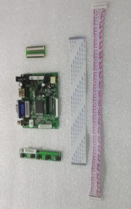 Универсальный HDMI VGA 2AV 50PIN TTL LVDS плата контроллера модуль монитора для Raspberry PI LCD