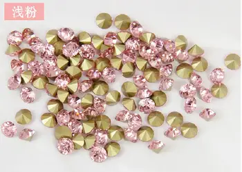 Lt.Pink Color~1440pcs/bag ss3~pp19 Round Crystal loose pointback rhinestones,Glass glue on nail art rhinestones
Lt.Pink Color~1440pcs/bag ss3~pp19 Round Crystal loose pointback rhinestones,Glass glue on nail art rhinestones