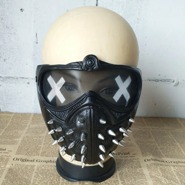 2016 Game Watch Dogs 2 WD2 Marcus Holloway Cosplay Mask Half Face Unisex Black PVC Party Halloween Props
2016 Game Watch Dogs 2 WD2 Marcus Holloway Cosplay Mask Half Face Unisex Black PVC Party Halloween Props
