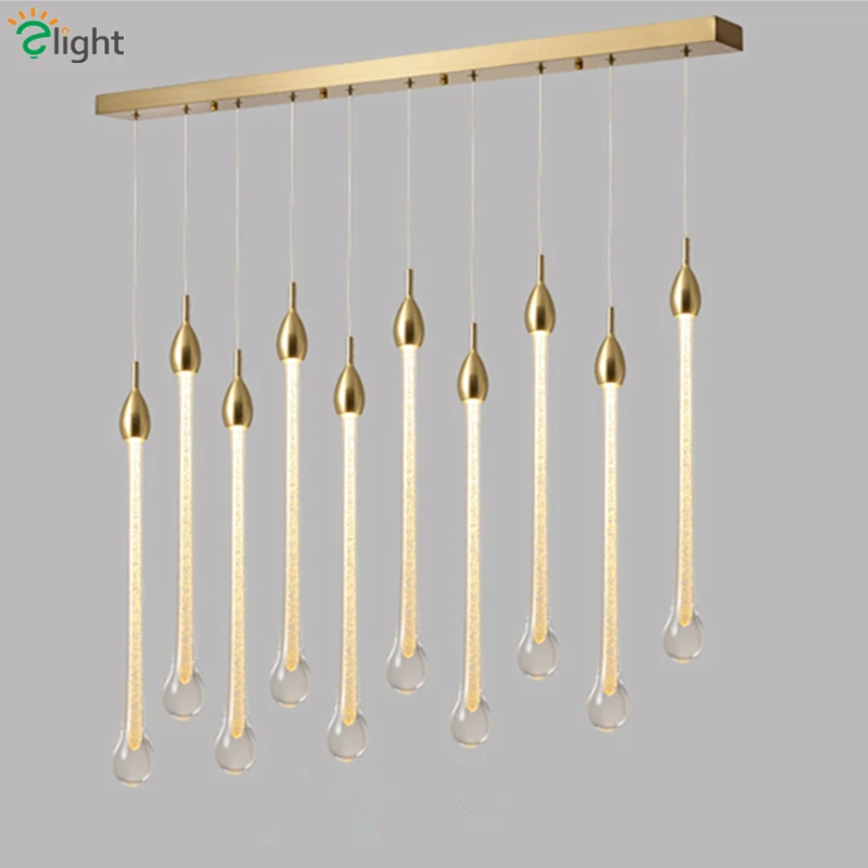 Villa/hotel H40cm 3W Water Drop Crystal Led Pendant Light Lustre Brush Gold Metal Led Drop Light for Dining Room Indoor Lighting
Villa/hotel H40cm 3W Water Drop Crystal Led Pendant Light Lustre Brush Gold Metal Led Drop Light for Dining Room Indoor Lighting