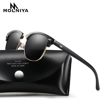 MOLNIYA Classic Polarized Sunglasses Men Women Retro Brand Designer High Quality Sun Glasses Female Male Fashion Mirror Sunglass
MOLNIYA Classic Polarized Sunglasses Men Women Retro Brand Designer High Quality Sun Glasses Female Male Fashion Mirror Sunglass
