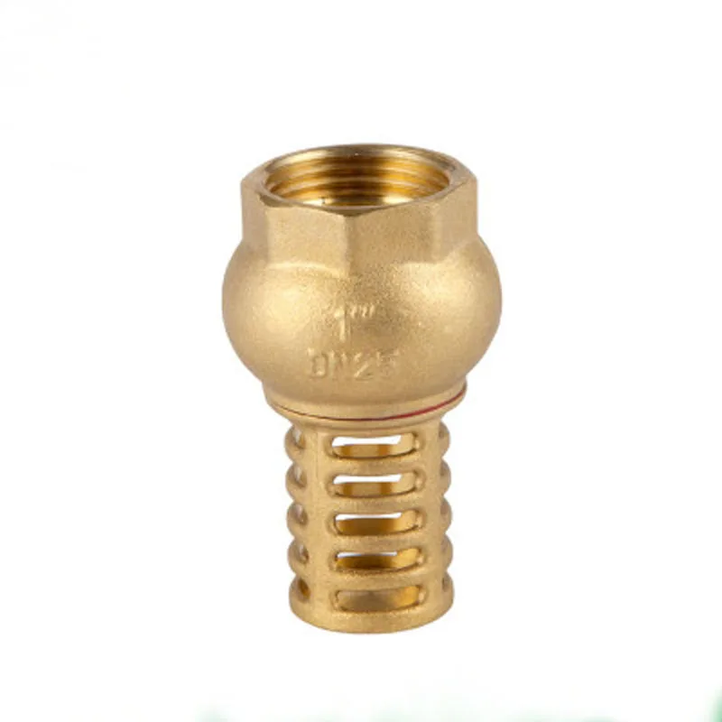 1/2" 3/4" 1" DN15 DN20 DN25 DN32 DN40 DN50 DN65 Female Thread Bottom Valve Brass Water Pump Foot Valve
1/2" 3/4" 1" DN15 DN20 DN25 DN32 DN40 DN50 DN65 Female Thread Bottom Valve Brass Water Pump Foot Valve