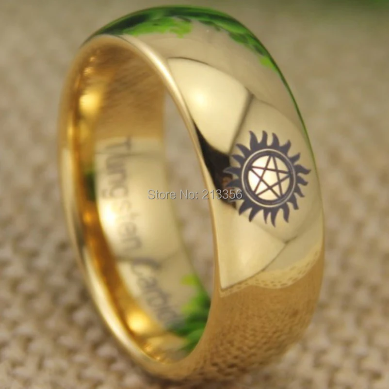 Cheap Price Free Shipping USA UK CANADA RUSSIA Hot Selling 8MM Supernatural Shiny Golden Dome Men's Tungsten Wedding Band Ring
Cheap Price Free Shipping USA UK CANADA RUSSIA Hot Selling 8MM Supernatural Shiny Golden Dome Men's Tungsten Wedding Band Ring