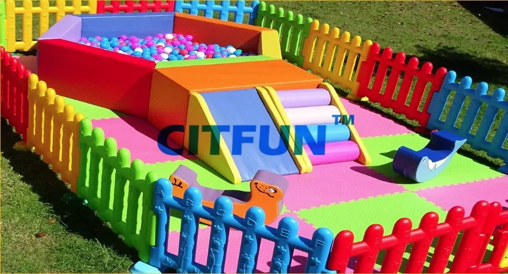 Высококачественная детская мягкая игровая площадка многофункциональное и