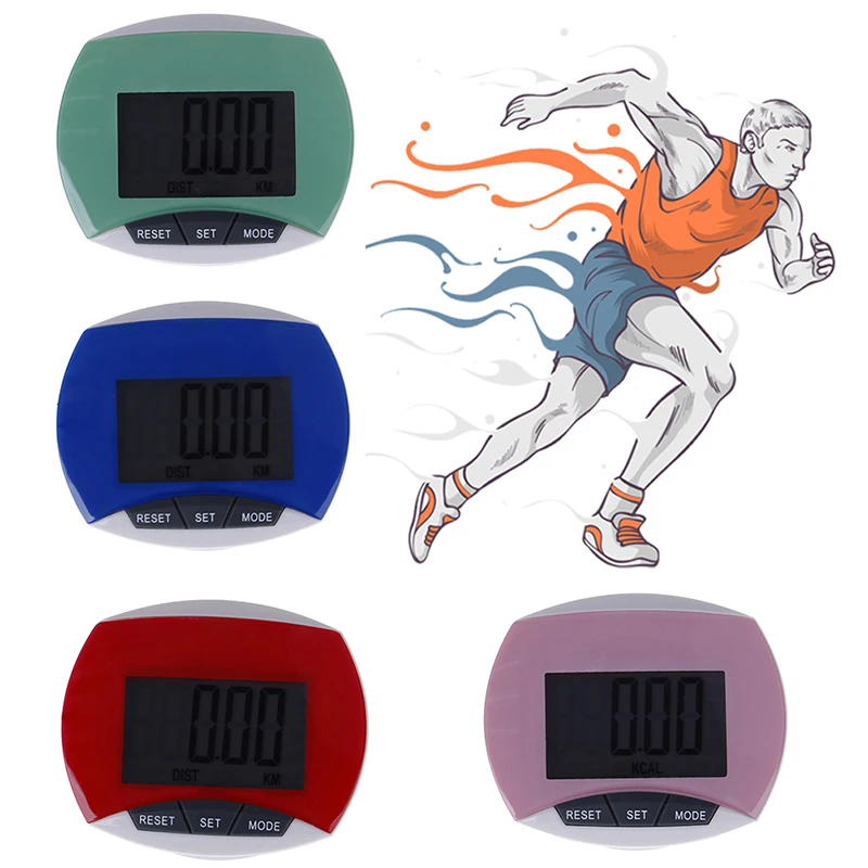 Digital Step Pedometer Walking Calorie Tracker Exercise Distance Calculation 4 Colors Mini Waterproof LCD
Digital Step Pedometer Walking Calorie Tracker Exercise Distance Calculation 4 Colors Mini Waterproof LCD