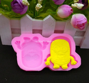 50pcs Cake Molds Despicable Me Ice Moulds little yellow cartoon man fondant mold silicone mold chocolate mold tools
50pcs Cake Molds Despicable Me Ice Moulds little yellow cartoon man fondant mold silicone mold chocolate mold tools