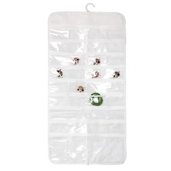 Fashion Non-woven Fabric PVC Visible Hanging Jewelry Organizer Lady's Room Bracelet Earring Ring Jewelry Clear Hang Hook Bag
Fashion Non-woven Fabric PVC Visible Hanging Jewelry Organizer Lady's Room Bracelet Earring Ring Jewelry Clear Hang Hook Bag