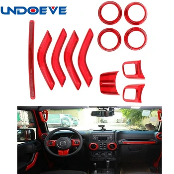 Undoeve Full Set Interior Decoration Trim Kit Steering Wheel Trim For 2011-2017 Jeep Wrangler JK JKU (Red 4 Door)
Undoeve Full Set Interior Decoration Trim Kit Steering Wheel Trim For 2011-2017 Jeep Wrangler JK JKU (Red 4 Door)