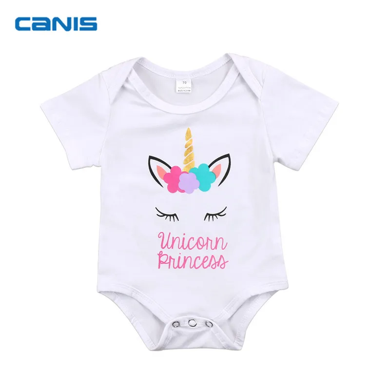 CANIS Cute Unicorn Cotton Newborn Infant Kids Baby Girl Rompers Jumpsuit New Year Outfits Children Unicorn Clothes Girl
CANIS Cute Unicorn Cotton Newborn Infant Kids Baby Girl Rompers Jumpsuit New Year Outfits Children Unicorn Clothes Girl