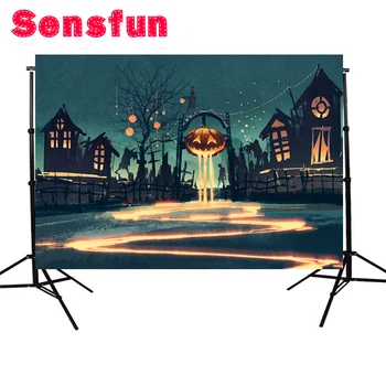 Halloween Backdrop Pumpkin Street Lamps Art Fabric Backdrop Photography Background Christmas Holiday Background Props
Halloween Backdrop Pumpkin Street Lamps Art Fabric Backdrop Photography Background Christmas Holiday Background Props