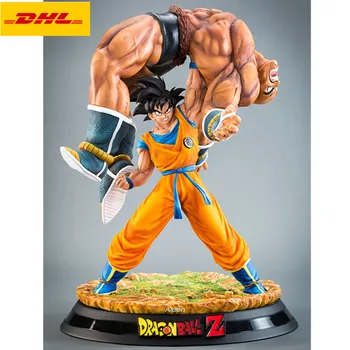 17" Dragon Ball Statue Son Goku lift Actions Nappa Full-Length Portrait Saiyan GK Action Figure Collectible Model Toy 40CM B620
17" Dragon Ball Statue Son Goku lift Actions Nappa Full-Length Portrait Saiyan GK Action Figure Collectible Model Toy 40CM B620